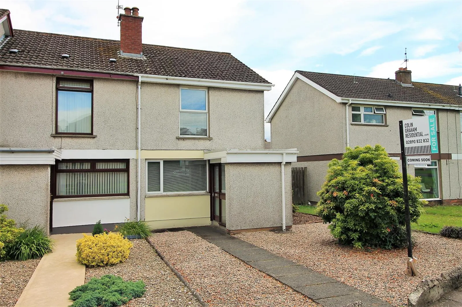 2 bedroom end terrace for sale at 6 Kellburn Park Ballyclare BT39 0SJ