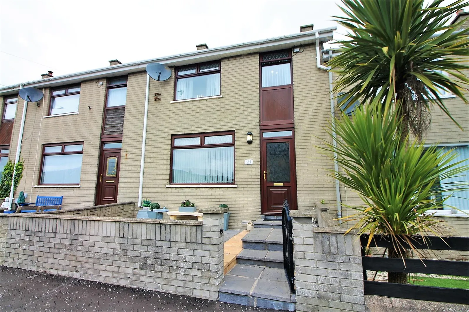 3 bedroom terraced to rent at 34 Monkstown Gardens Newtownabbey BT37 0LW