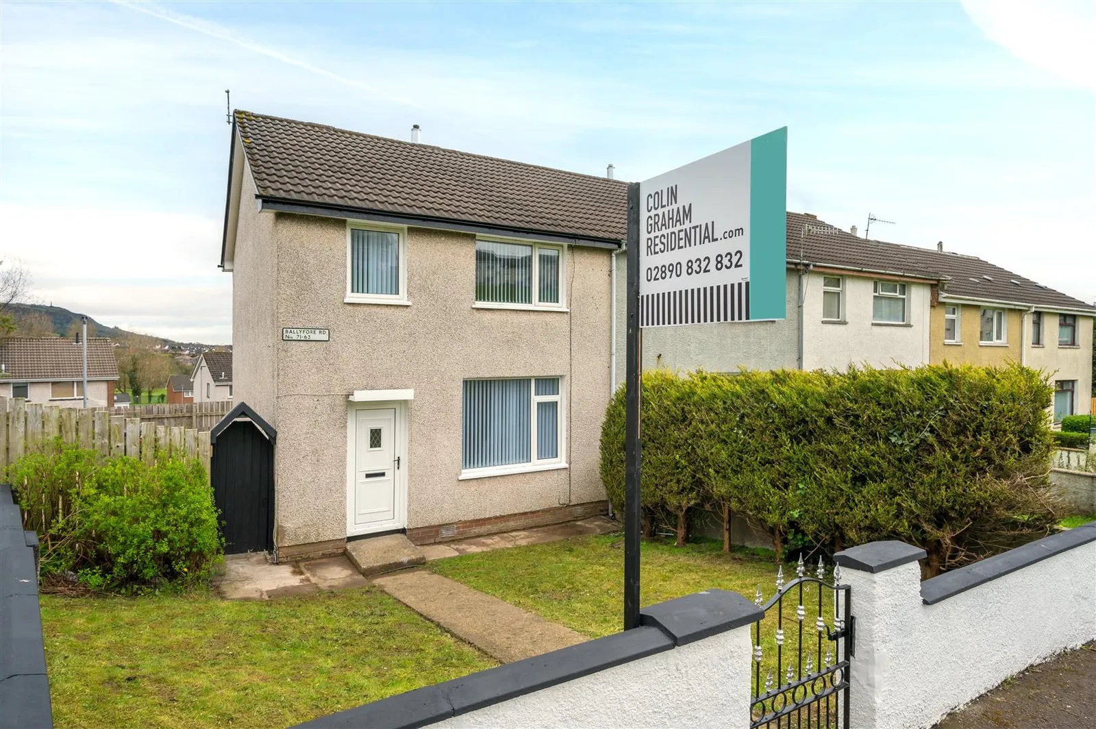 3 bedroom end terrace to rent at 71 Ballyfore Road Newtownabbey BT36 6XT