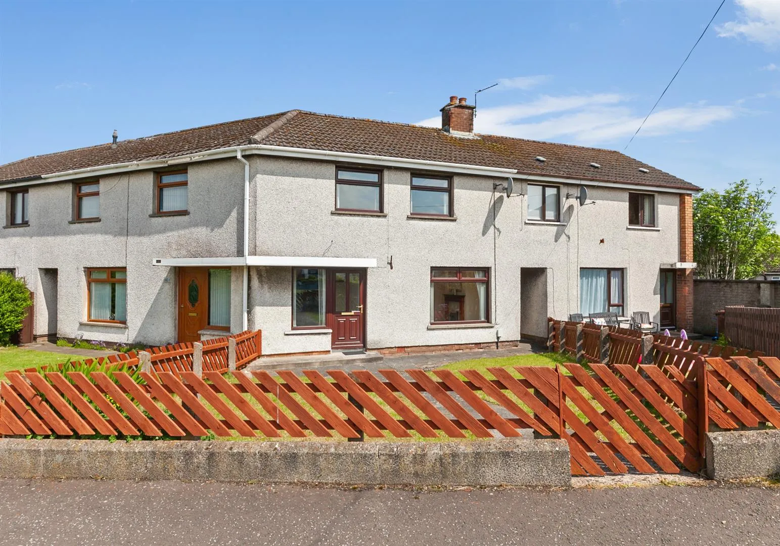 2 bedroom terraced to rent at 62 The Glade Newtownabbey BT36 5NW
