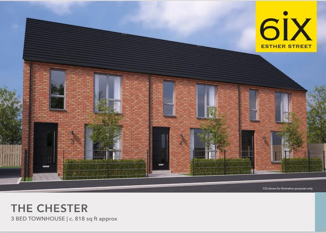 3 bedroom townhouse for sale at Site 1 Esther Street Belfast BT15 3ES