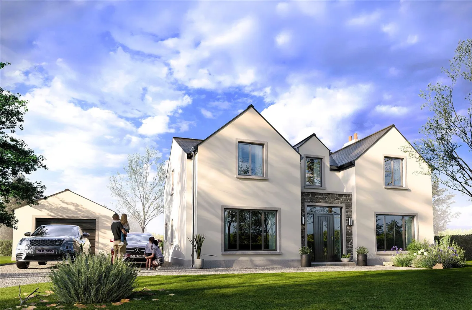 5 bedroom detached for sale at New Build Dwelling Adjacent To 34 Crumlin Road Crumlin BT29 4AG