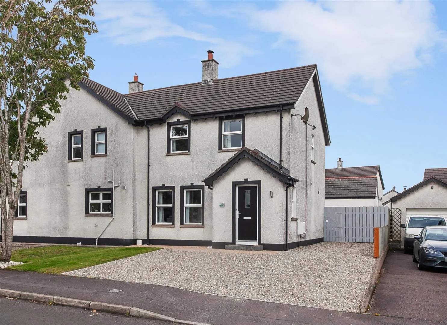 3 bedroom semi-detached for sale at 80 Huntingdale Green Ballyclare BT39 9FL