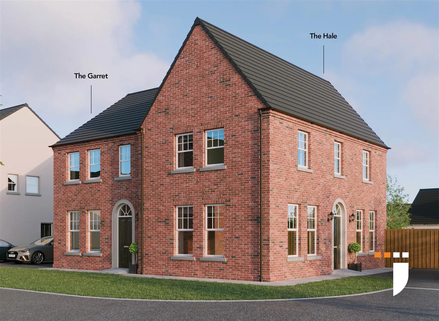 3 bedroom semi-detached for sale at Site 10, The Hale (Brick) At Springwater Ballyclare BT39 9JD