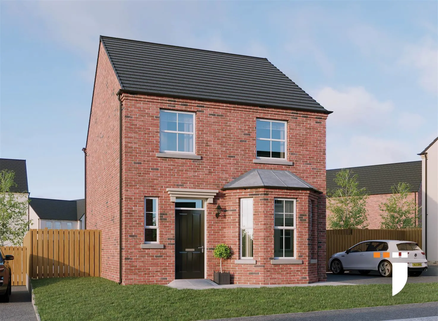 3 bedroom detached for sale at Site 22, The Dockley (Brick) At Springwater Ballyclare BT39 9JD